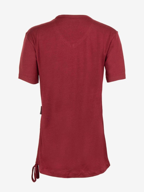 ALPINE PRO Tricou de damă burgundy ALPINE PRO AIKA