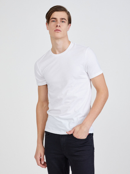 Levi's® Set de două tricouri pentru bărbați Levi's® The Perfect în alb și albastru