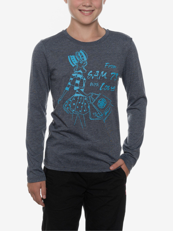 Sam 73 Tricou pentru copii Gri