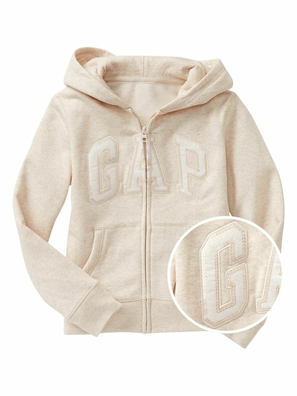 GAP Hanorac pentru copii GAP logo fermoar