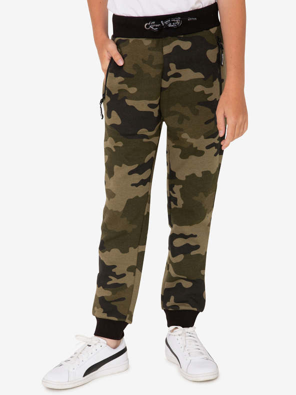 Sam 73 Pantaloni de trening army kaki pentru băieți SAM 73 Lee