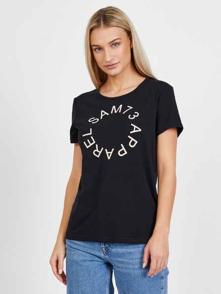 Sam 73 Tricou imprimat pentru femei negru SAM 73 Arias