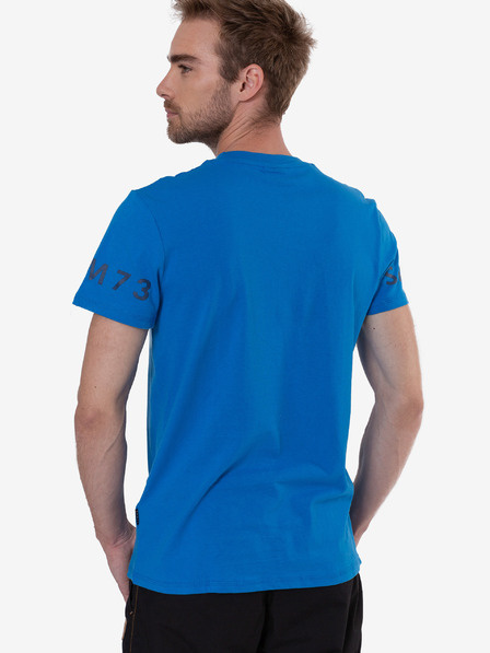 Sam 73 Tricou imprimat pentru bărbați albastru SAM 73