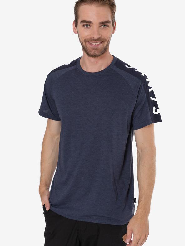 Sam 73 Tricou imprimat pentru bărbați albastru SAM 73