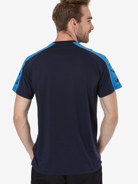 Sam 73 Tricou bărbătesc imprimat albastru închis SAM 73