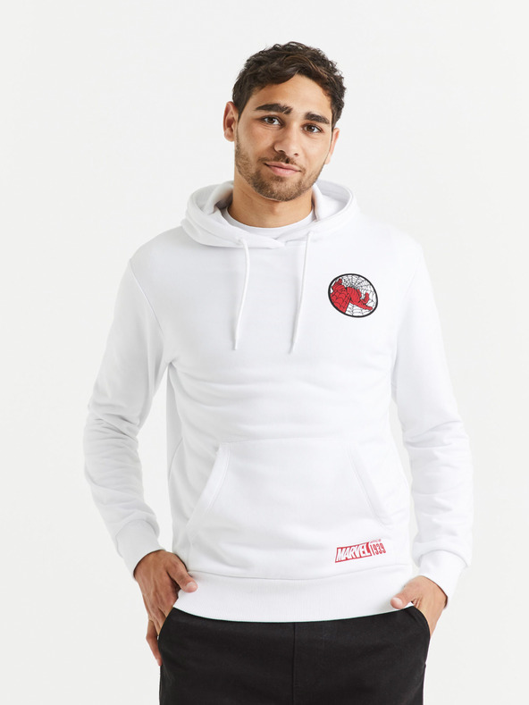 Celio Lvespidsw Hanorac Alb