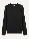 Celio Pulover de lână negru Celio Semeriv