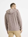 Celio Hanorac cu glugă pentru bărbați Burgundy Celio