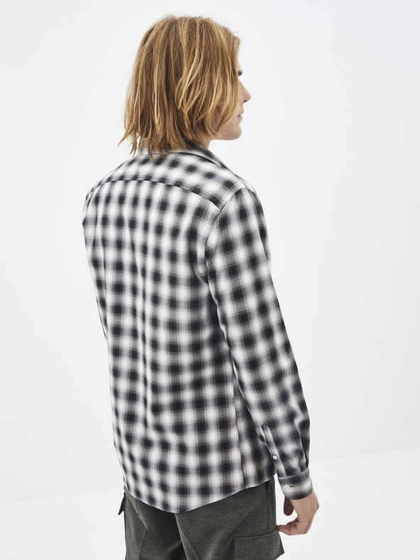 Celio Cămașă în carouri albe și negre Celio Sablaflou