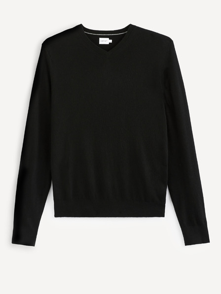 Celio Pulover basic negru Celio Sebase
