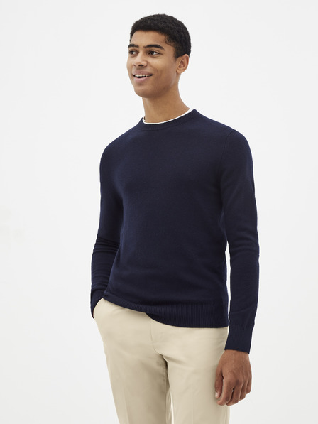 Celio Pulover basic albastru închis Celio Sesweet