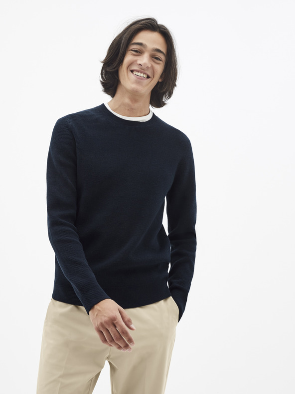 Celio Seven Pulover Albastru