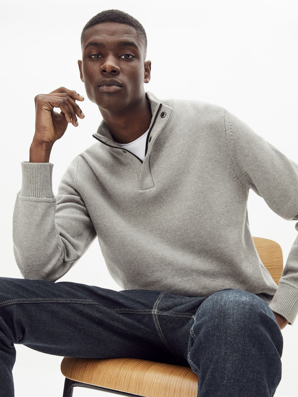 Celio Perome Pulover Gri