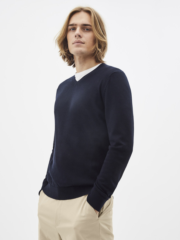 Celio Semeriv Pulover Albastru