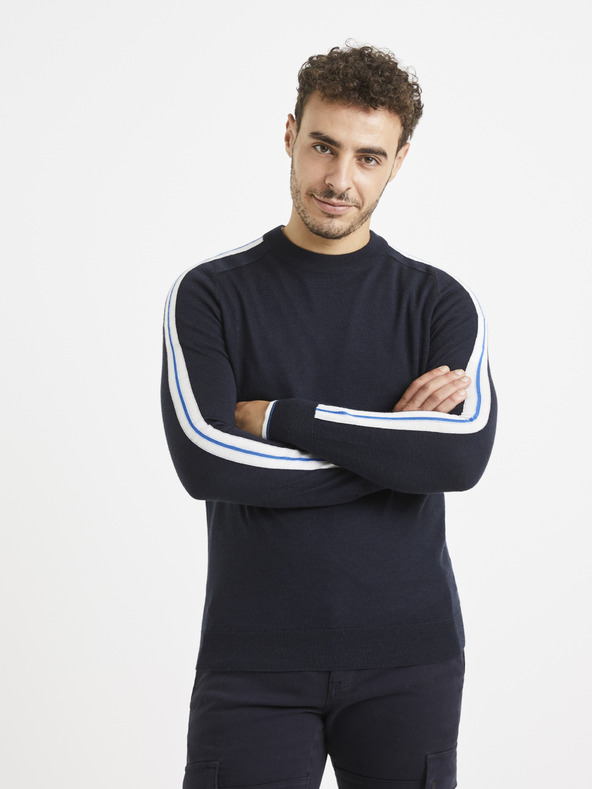 Celio Veritas Pulover Albastru