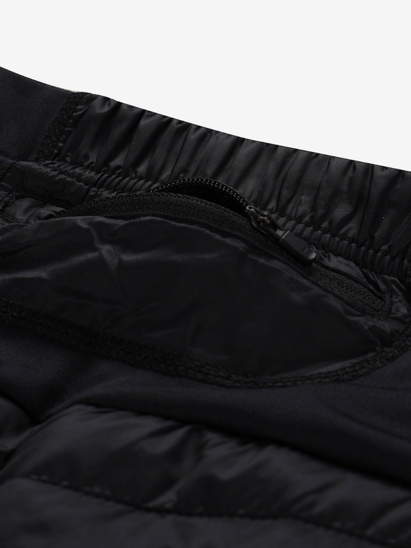 ALPINE PRO Pantaloni scurți matlasați negri pentru femei Alpine Pro HAKA 2