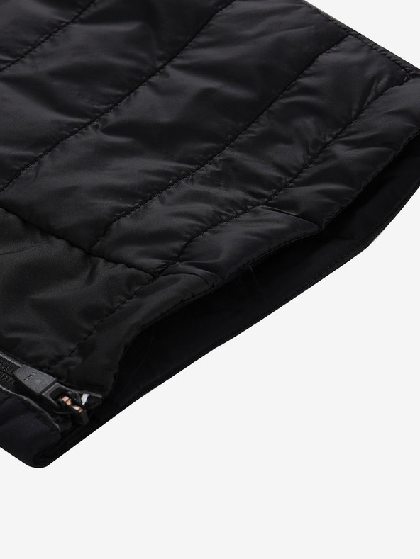 ALPINE PRO Pantaloni scurți matlasați negri pentru femei Alpine Pro HAKA 2