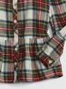 GAP Baby top peplum din cămașă GAP