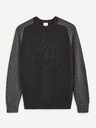 Celio Pulover Celio gri și negru pentru bărbați