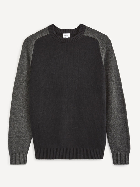 Celio Pulover Celio gri și negru pentru bărbați