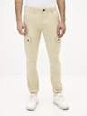 Celio Pantaloni Celio Solyte crem pentru bărbați