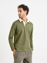 Celio Tricou polo verde pentru bărbați Celio Vemix