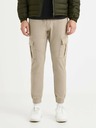 Celio Pantaloni bărbați bej Celio Vokit