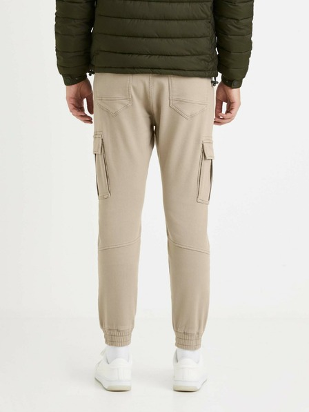 Celio Pantaloni bărbați bej Celio Vokit