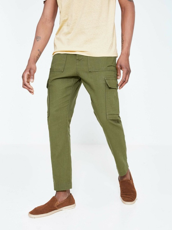 Celio Loking Pantaloni Verde