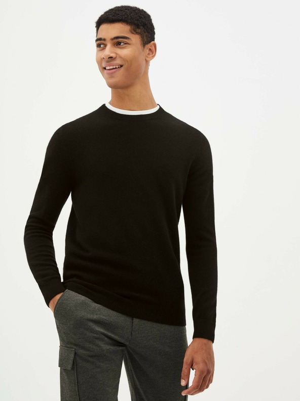 Celio Jecloud Pulover Negru
