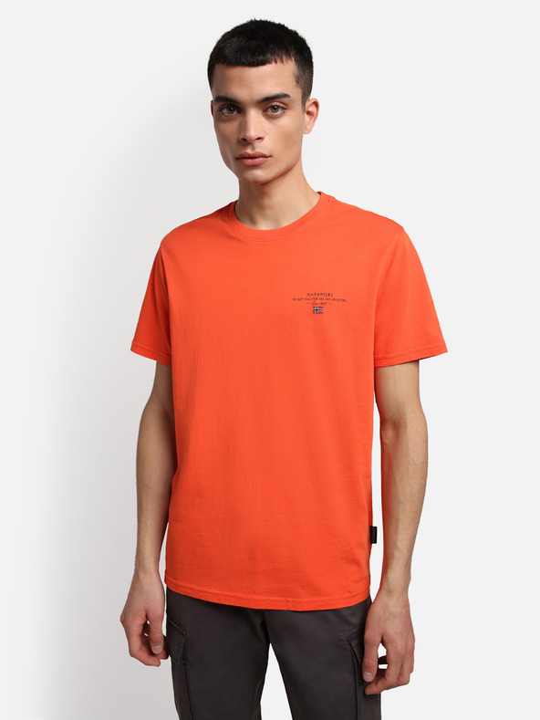 Napapijri Tricou Orange NAPAPIJRI Selbas pentru bărbați