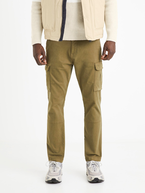 Celio Pantaloni kaki pentru bărbați Celio Volcan