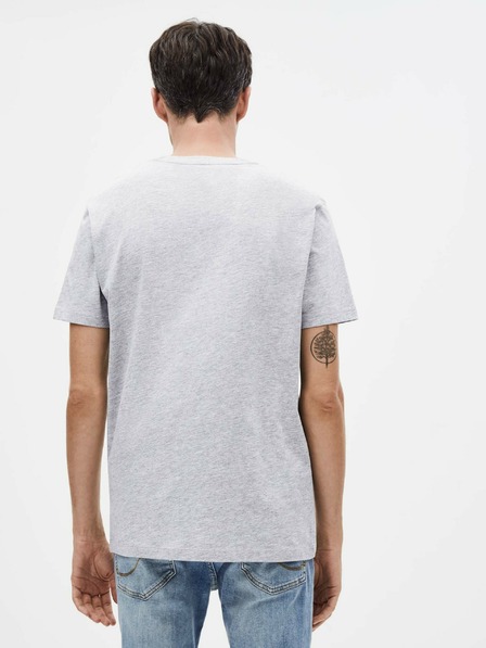 Celio Tricou imprimat gri deschis pentru bărbați Celio Street Fighter