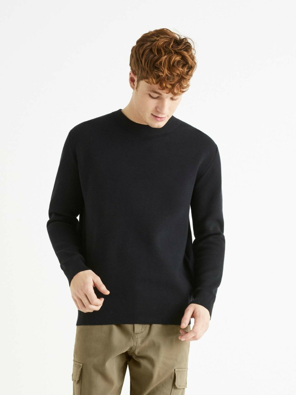 Celio Beclo Pulover Negru