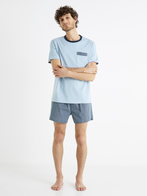 Celio Bigbro Pijama Albastru