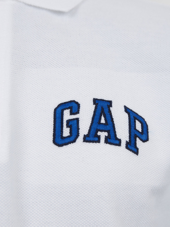 GAP Tricou polo cu logo Gap pentru copii GAP