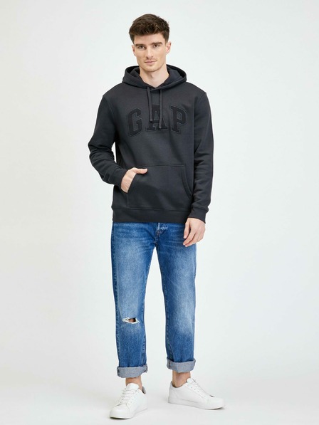 GAP Hanorac fleece logo GAP glugă