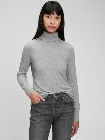 GAP Tricou cu dungi cu guler înalt GAP