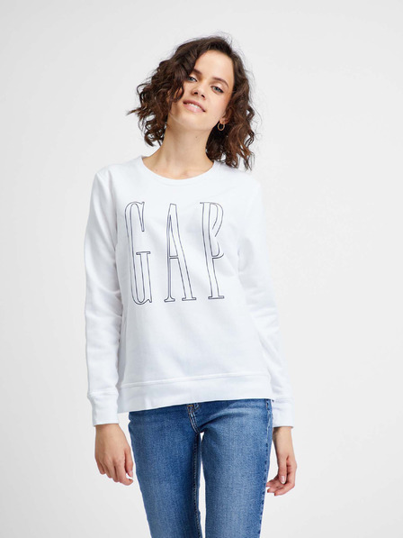 GAP Hanorac cu logo model cu fentă GAP
