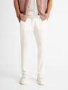 Celio Pantaloni Celio Cobogaze albi pentru bărbați