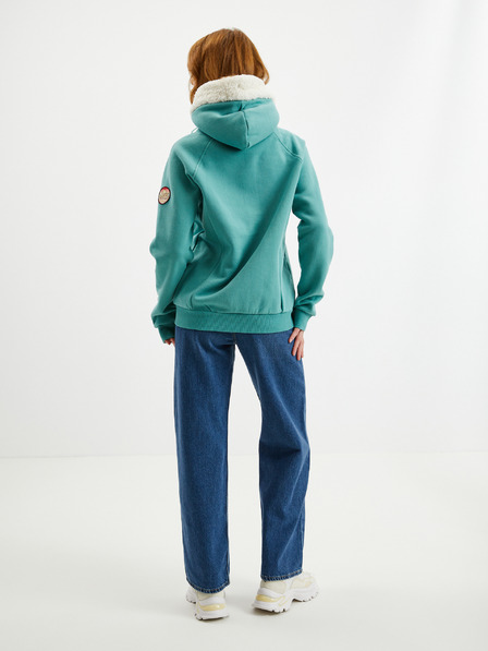 Rip Curl Hanorac cu fermoar Rip Curl albastru, pentru femei