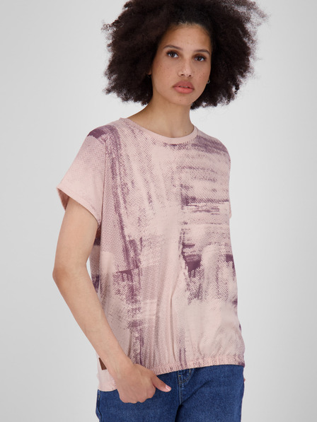 Alife and Kickin Cămașă violet deschis cu model pentru femei Alife and Kickin