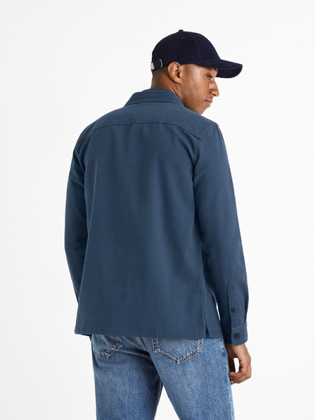Celio Cămașă albastră Celio Camone pentru bărbați