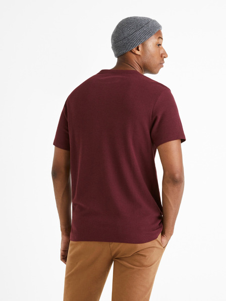 Celio Cămașă cu mânecă scurtă Burgundy Celio Cegabble