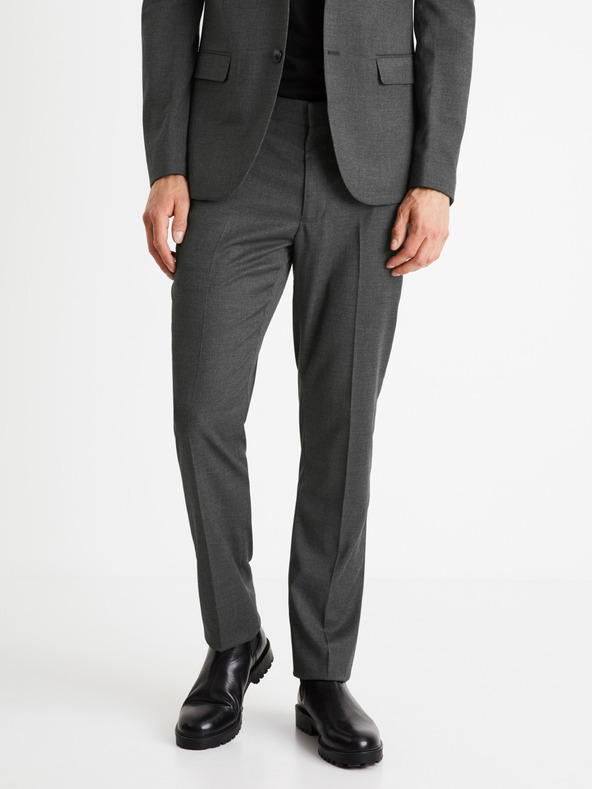 Celio Coyao Pantaloni Gri