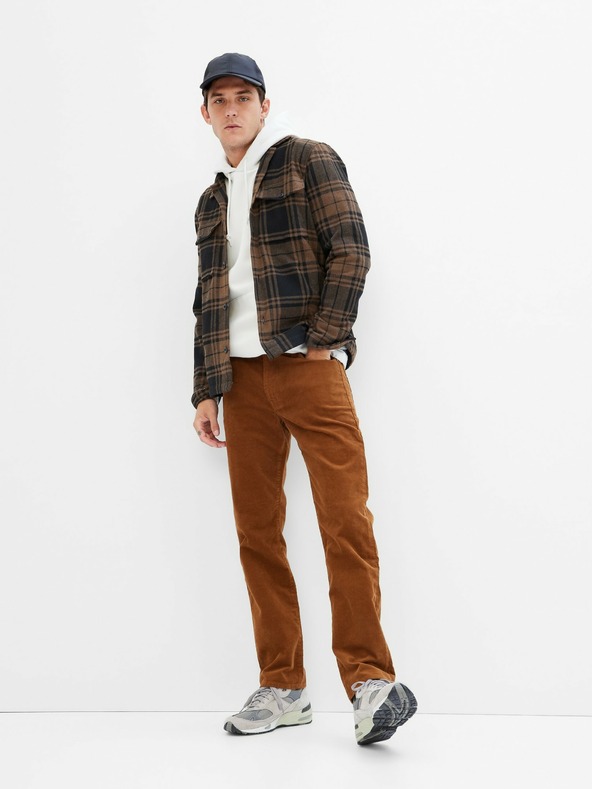 GAP Pantaloni reiați straight GapFlex GAP