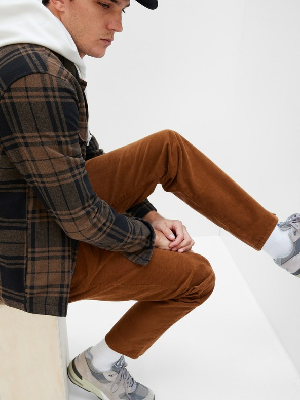 GAP Pantaloni reiați straight GapFlex GAP