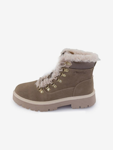 ALPINE PRO Cizme de iarnă gri pentru femei ALPINE PRO DUNETA