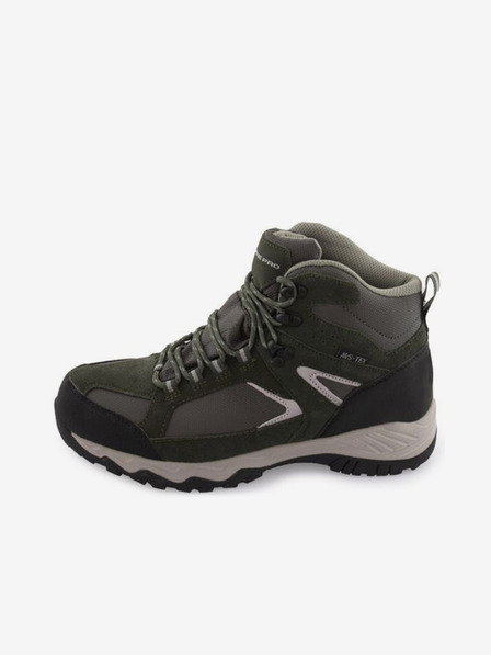 ALPINE PRO Cizme unisex de exterior gri și verde ALPINE PRO ROMOOS