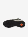 ALPINE PRO Cizme unisex de exterior gri și verde ALPINE PRO ROMOOS
